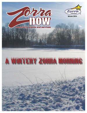 Image of Zorra Now Winter 2010 Cover
